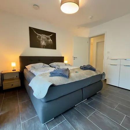 Apartmán Fewomo Panorama Loft, Mosel Promenade ,moselblick, Burgblick, Barrierefrei, Bis 6 Personen *