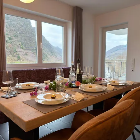 Fewomo Panorama Loft, Mosel Promenade ,moselblick, Burgblick, Barrierefrei, Bis 6 Personen Commune fusionnée de Cochem-Land