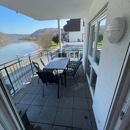 Appartement Fewomo Panorama Loft, Mosel Promenade ,moselblick, Burgblick, Barrierefrei, Bis 6 Personen *