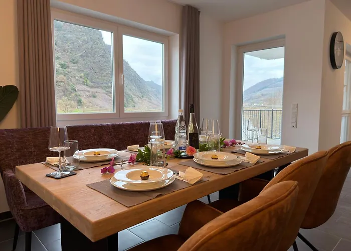 Fewomo Panorama Loft, Mosel Promenade ,moselblick, Burgblick, Barrierefrei, Bis 6 Personen Cochem