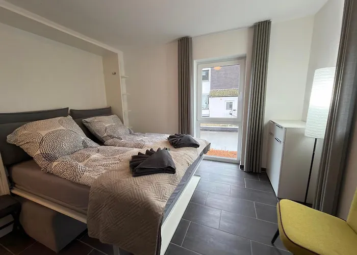 Fewomo Panorama Loft, Mosel Promenade ,moselblick, Burgblick, Barrierefrei, Bis 6 Personen Appartamento *