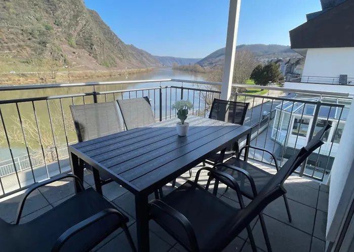 Appartamento Fewomo Panorama Loft, Mosel Promenade ,moselblick, Burgblick, Barrierefrei, Bis 6 Personen Cochem