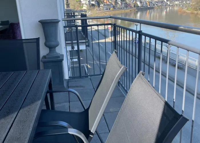 Fewomo Panorama Loft, Mosel Promenade ,moselblick, Burgblick, Barrierefrei, Bis 6 Personen * Cochem